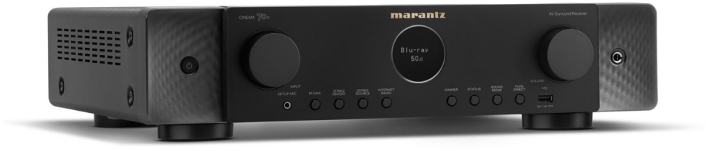 Bild 1 von MARANTZ Cinema 70S. Flacher 7.2 AV-Receiver d. Spitzenklasse. Edles Industrie-Design!