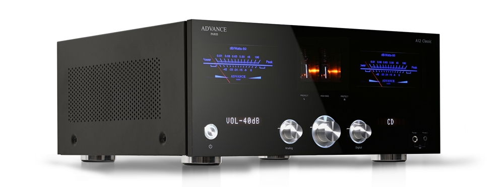 Bild 1 von ADVANCE PARIS A-12 Classic. 2 x 280 Watt  High-End-Verstärker. Röhren-Vorstufe! HDMI-Arc! Aussteller