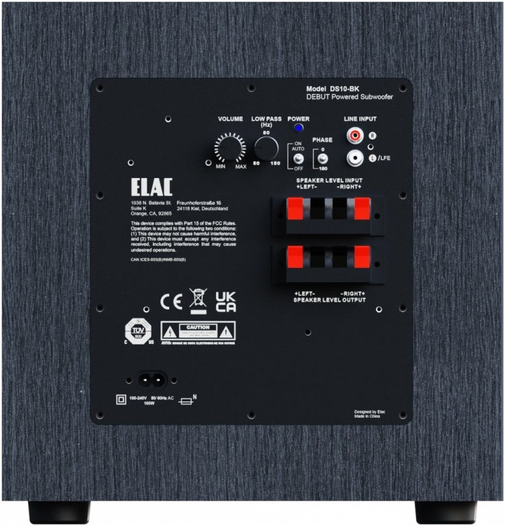 Bild 1 von ELAC Sub 103. 25 cm Subwoofer-Chassis. 200 Watt. Super Start-Preis!!