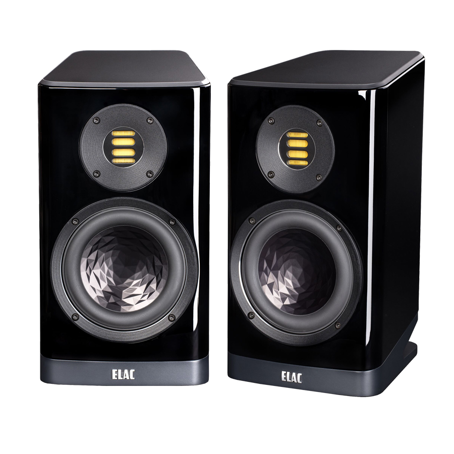 Bild 1 von ELAC VELA BS 403 Mk2(Stück) Mit JET-6 Bändchen-Hochtöner! Sonderpreis!  / () Schwarz Lack Hochglanz