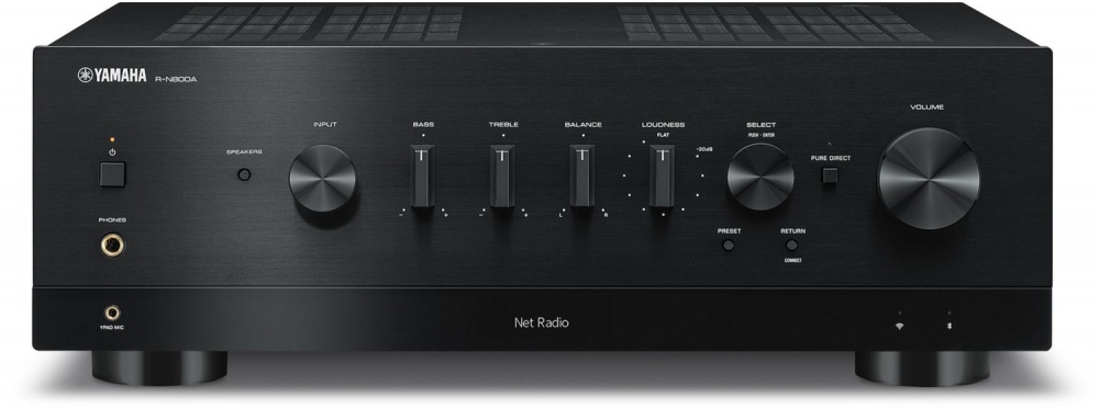 Bild 1 von YAMAHA R-N 800. Hochwertiger Streaming--Verstärker. YPAO. 2 x 140/290 W. TV-In. Sonderpreis!