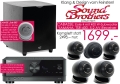Bild 1 von CABASSE Eole mit Orion-Sub / YAMAHA TSR-400 -5.1-Set der Spitzenklasse zum Super Start-Preis!!