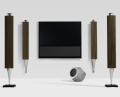 Bild 12 von Bang & Olufsen Beolab 18. Der Klassiker unter den aktiven Lautsprechern im Traum-Design. Paarpreis!  / (Farbe) Dark Anthracite, diverse Cover, Stand